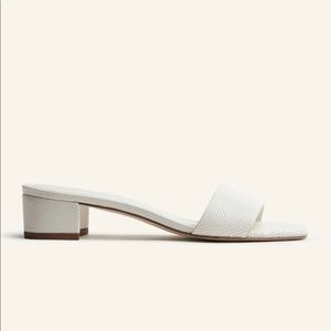 Reformation Mandy Minimal Block Heel Mule
